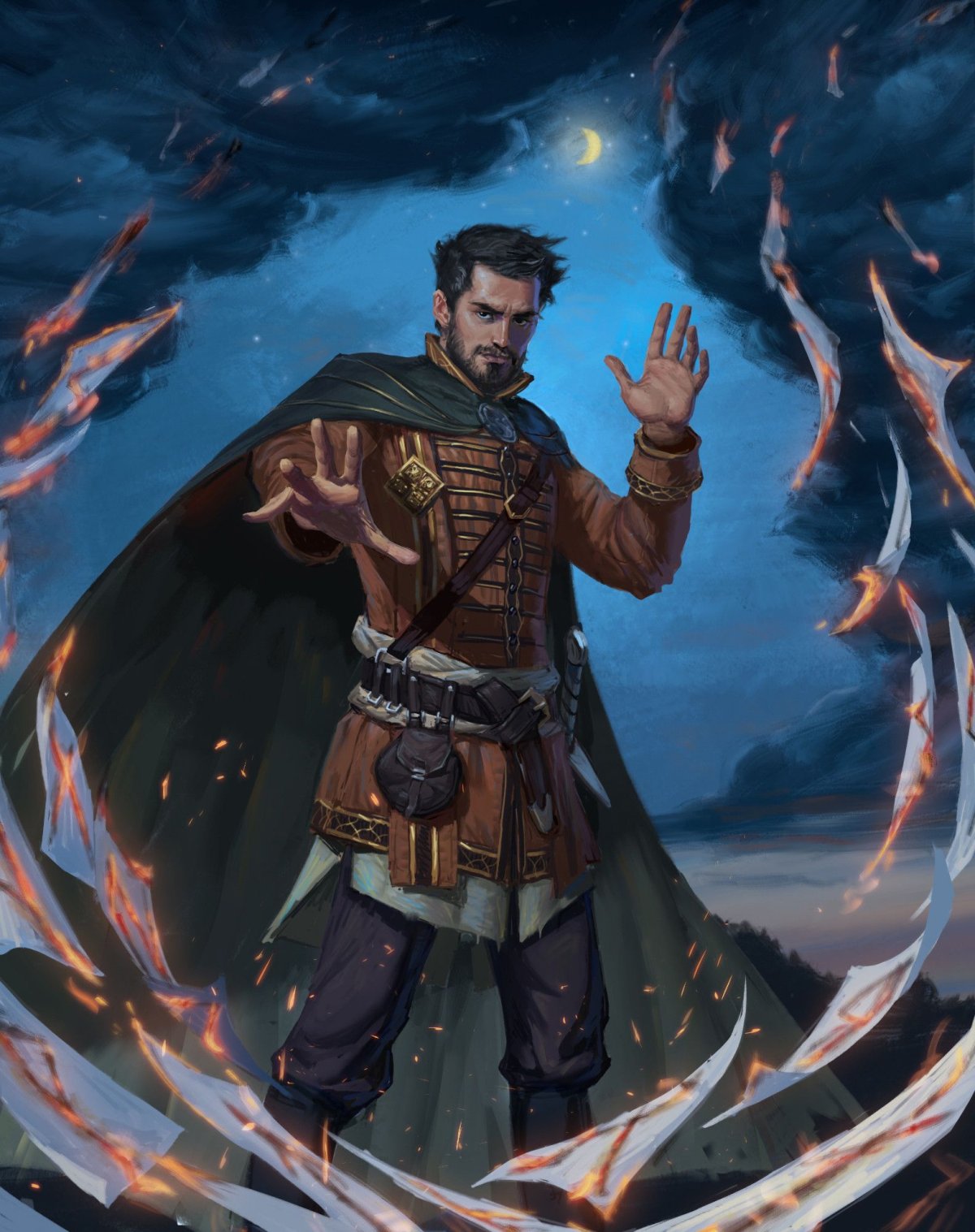 Чародей ДНД арт