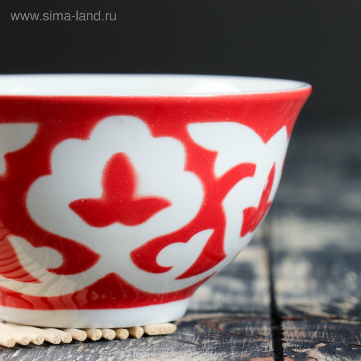 Узбекская посуда пахта красная