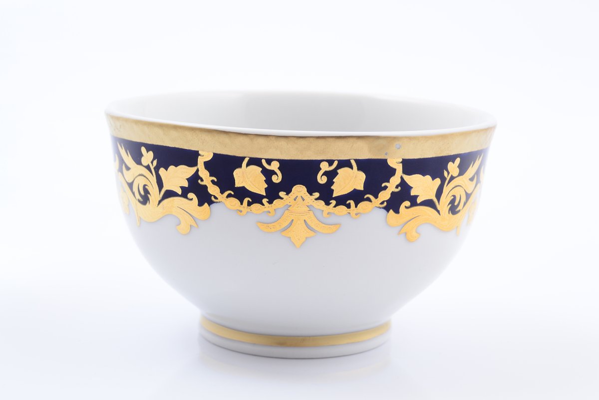 Салатник горошек 0,5л красно-белый м2747 альтернатива