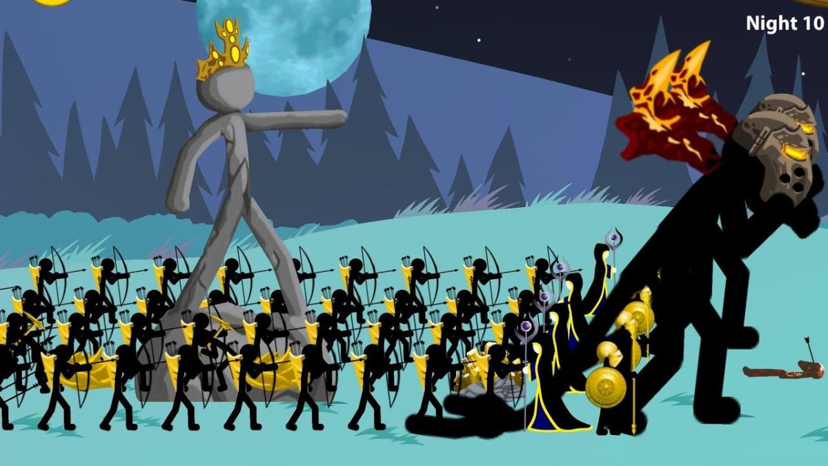 Торт Stick War Legacy