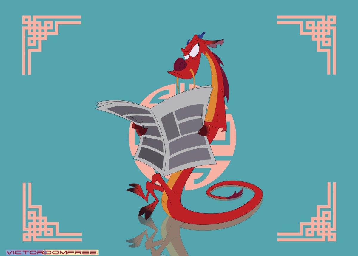 Мулан мушу верхом на курице