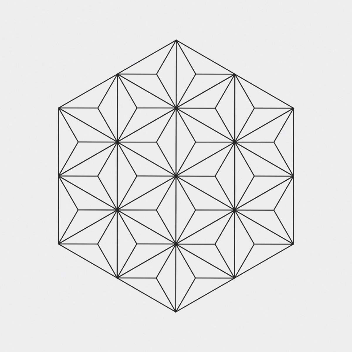 Геометрические фигурки с глазками