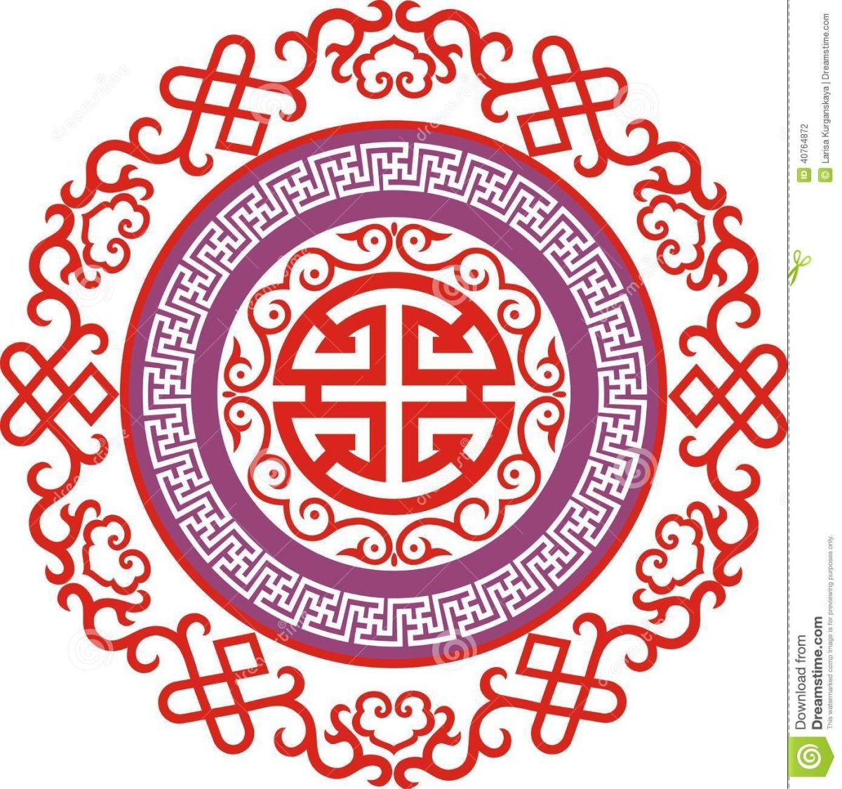 Монголо-Бурятский орнамент