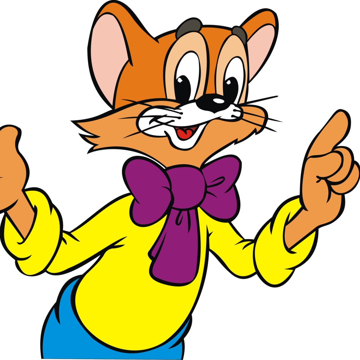 Кот Леопольд портрет