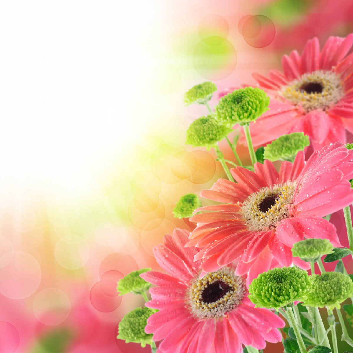 Букет цветов «летний»