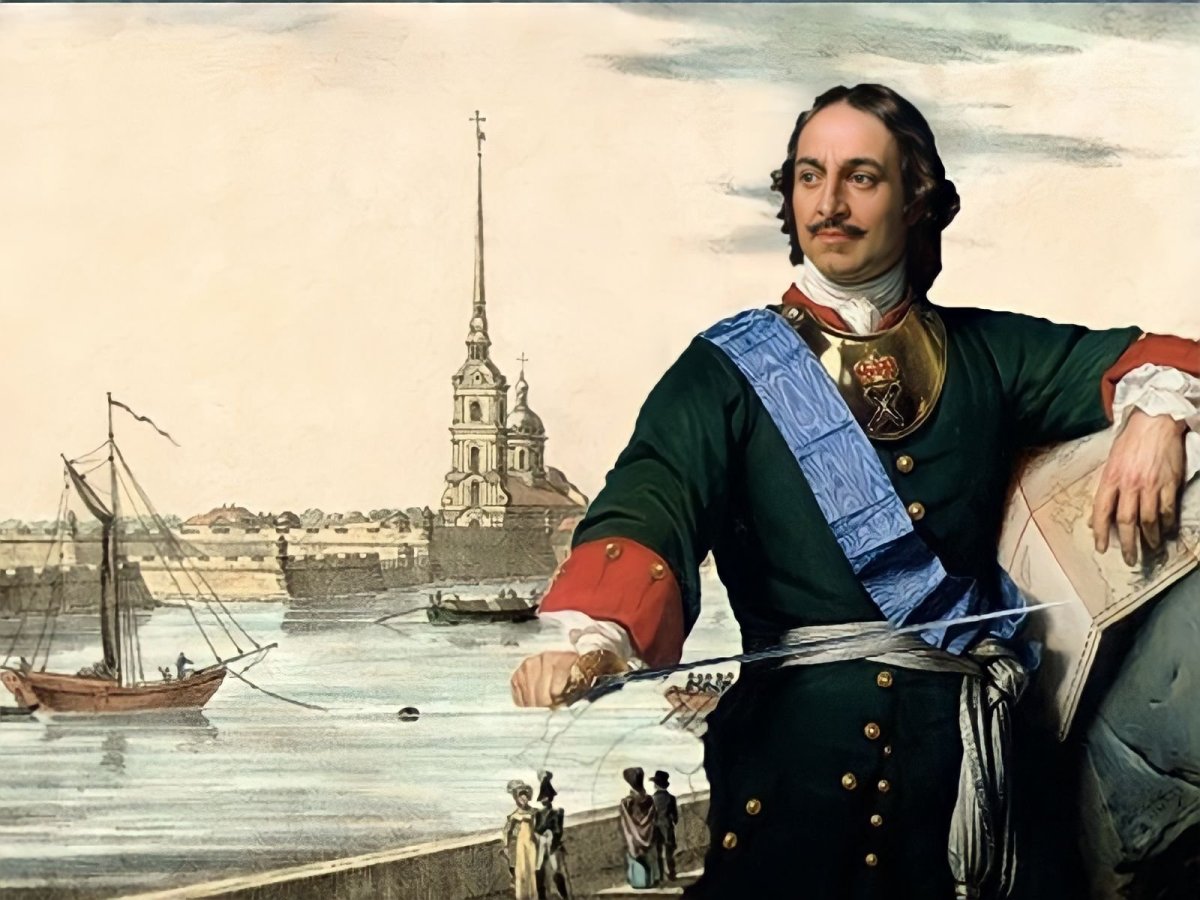 Основание Санкт-Петербурга Петром 1