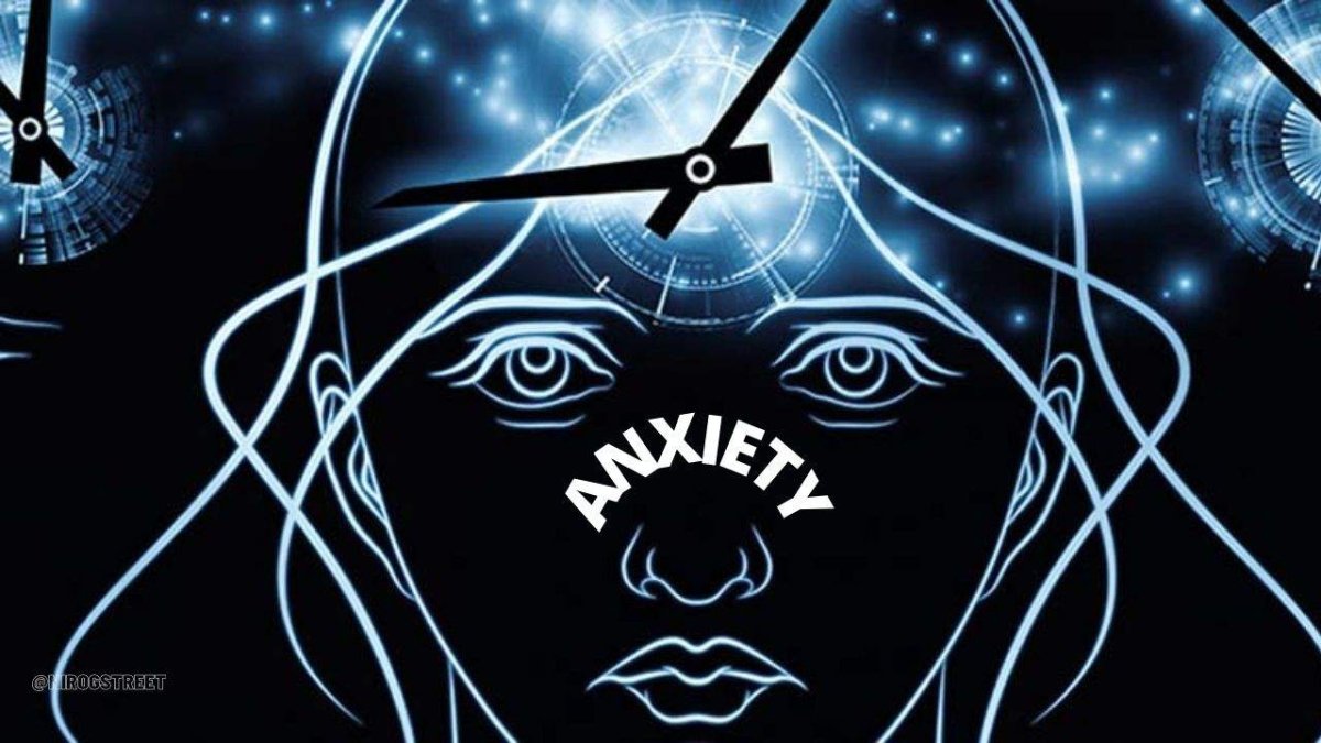 Красивая фоновая обложка на тему биоритмы