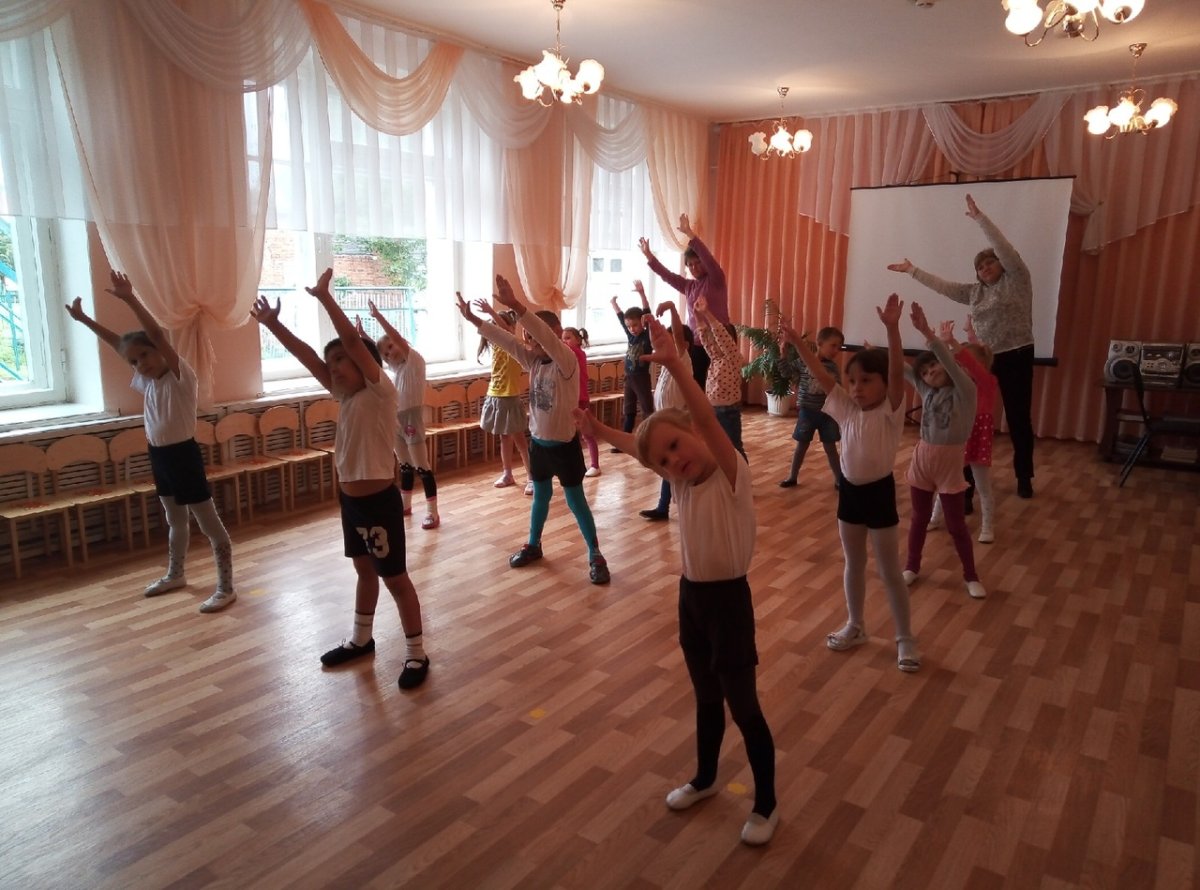 Разминка в садике