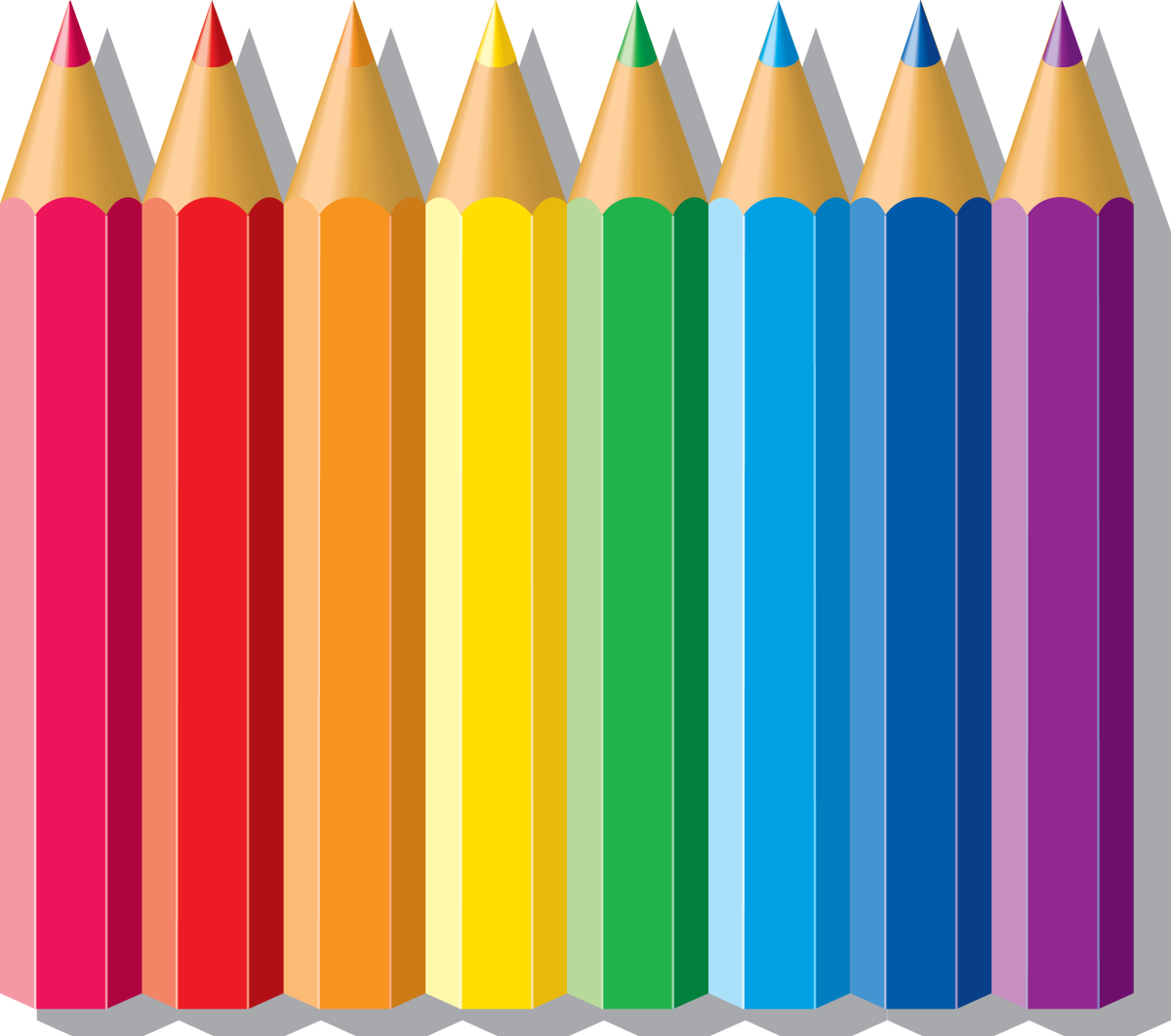 Карандаши цветные