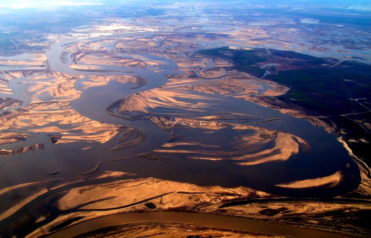 Река Обь в Алтайском крае