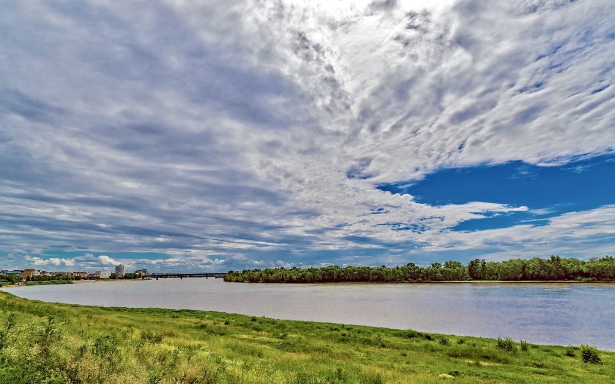 Река Иртыш в Казахстане