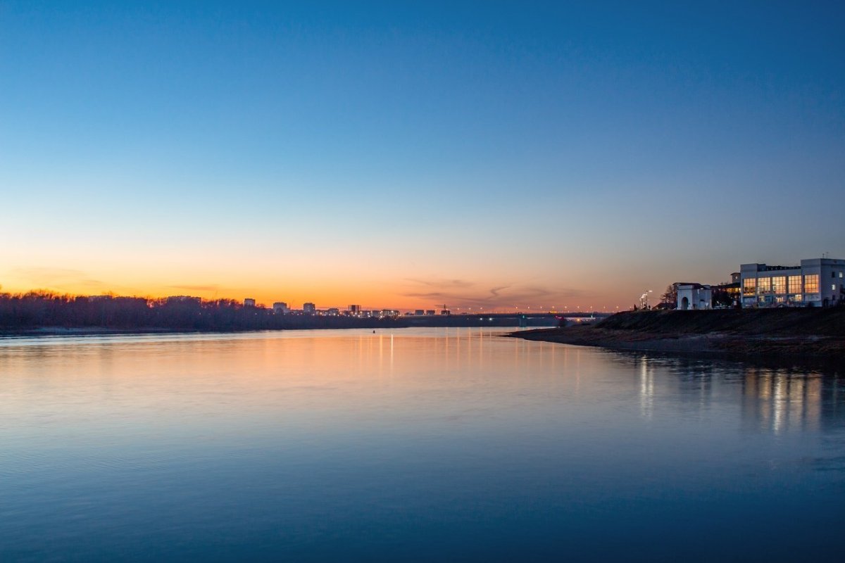 Река Иртыш Павлодар