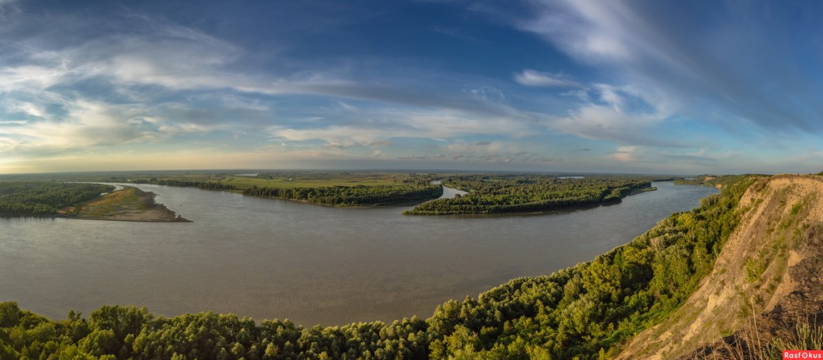 Река Обь Томск