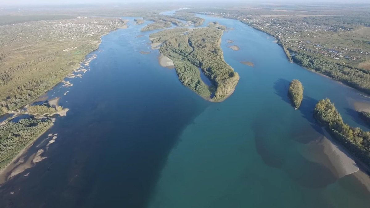 Река Бия Катунь Алтайский край