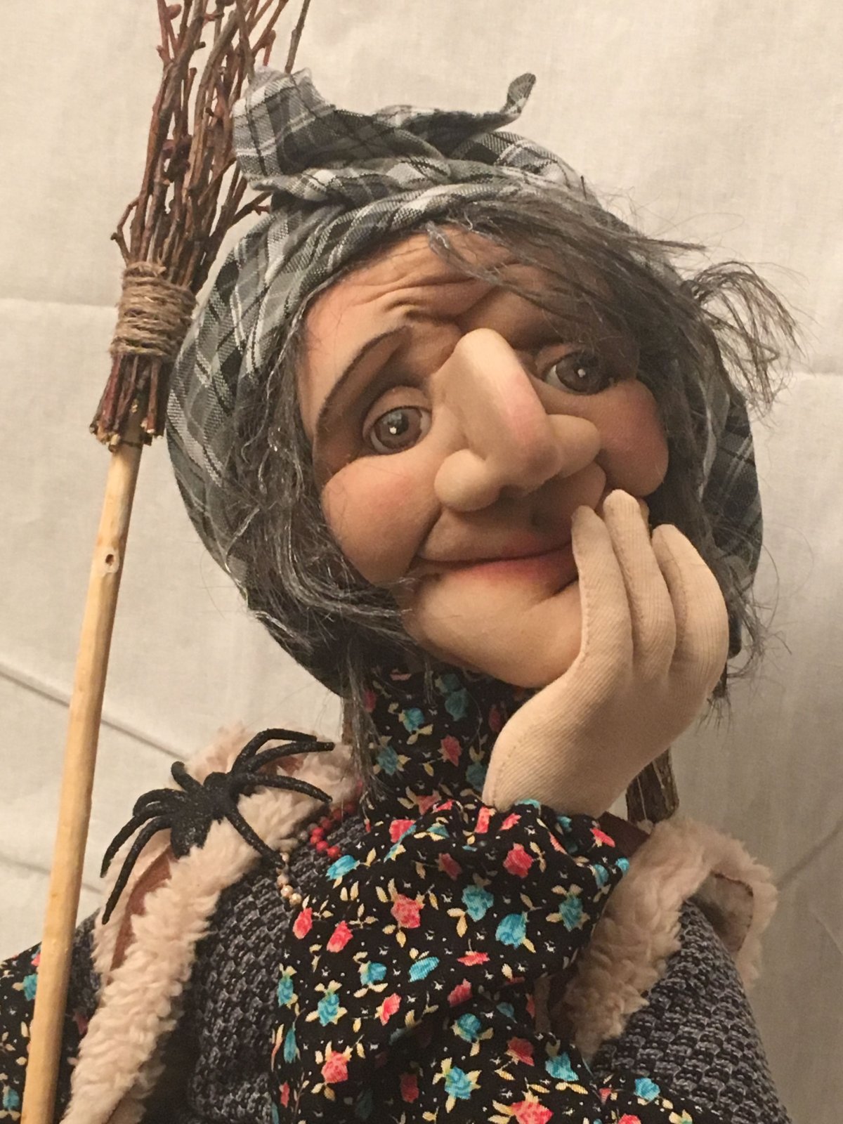 Баба Яга в ступе