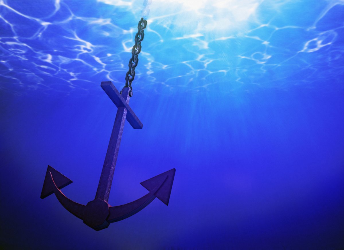 Якорь парусника