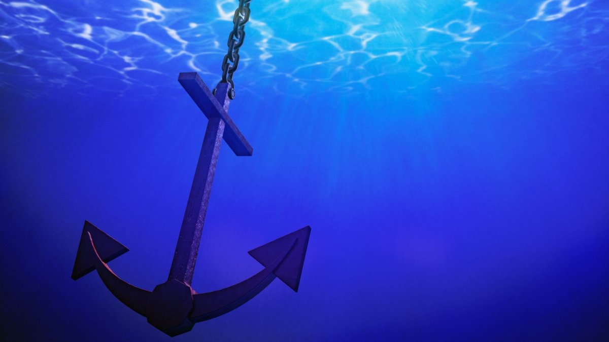 Якорь из каната