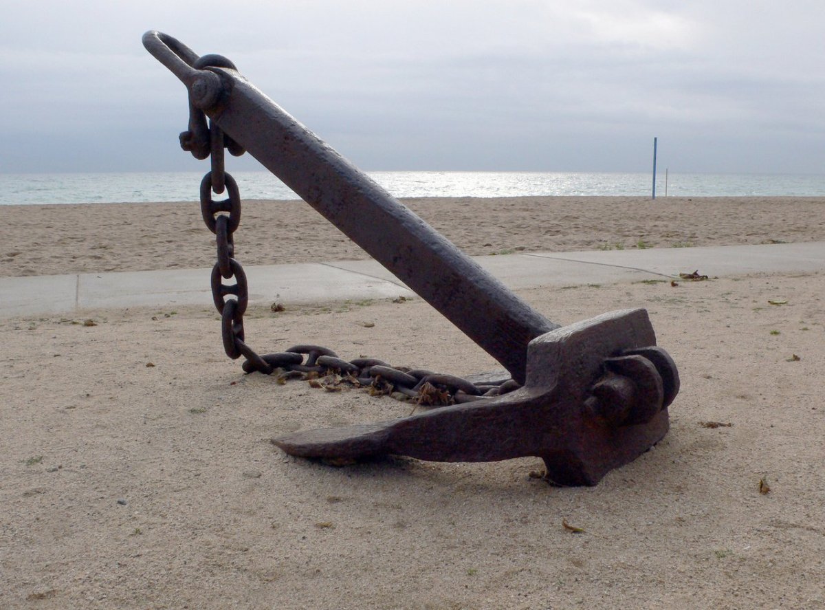 Якорь настоящий