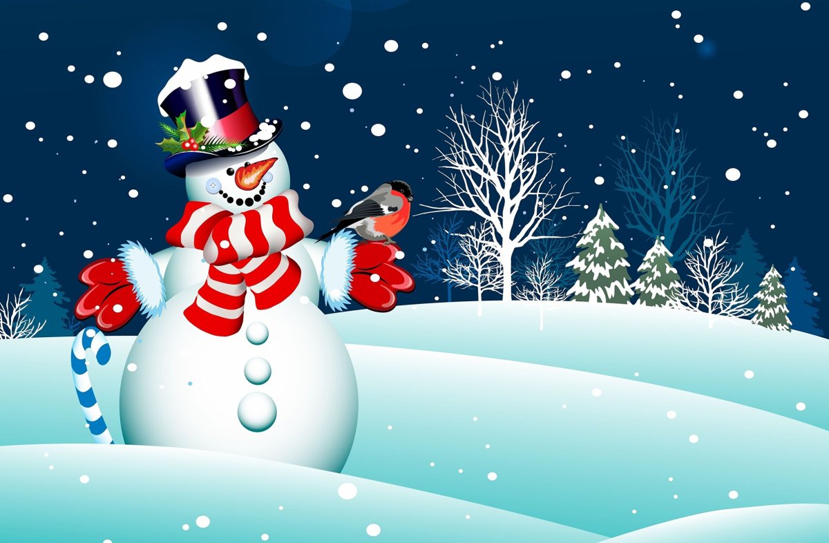 Веселый Снеговик