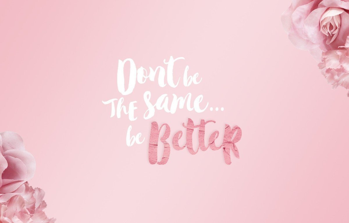 Розовые обои на рабочий стол