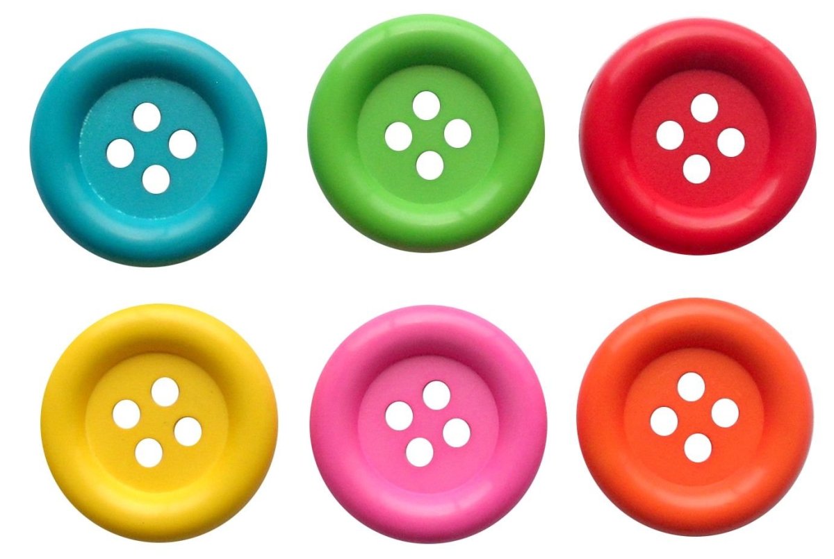 Цветные пуговицы для детей