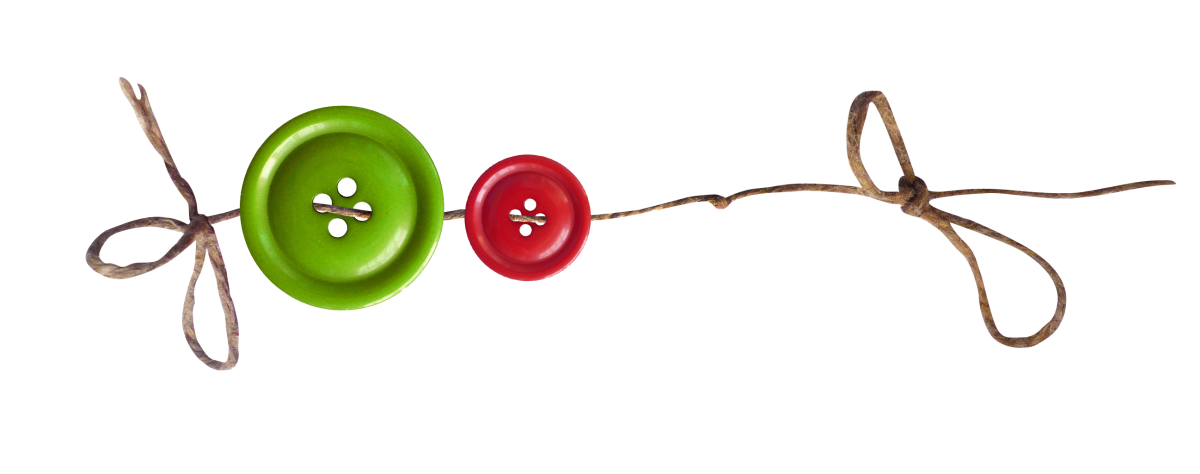 Пуговица на прозрачном фоне