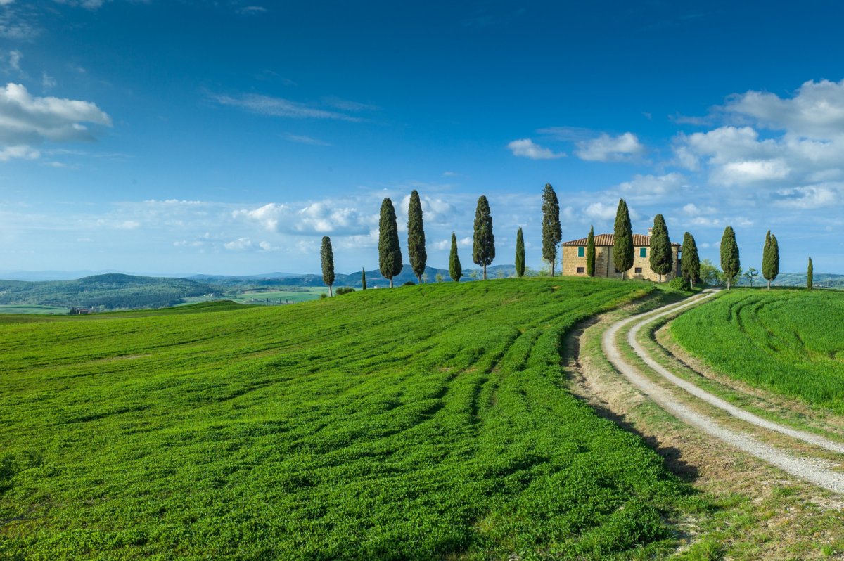 Поля и деревни Тосканы