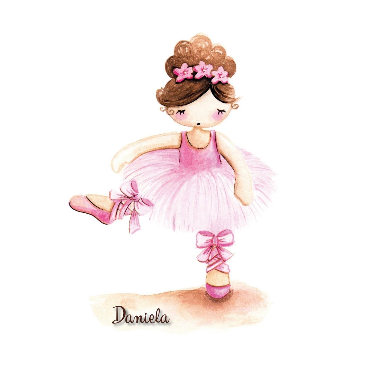 С днём рождения девочке балерине