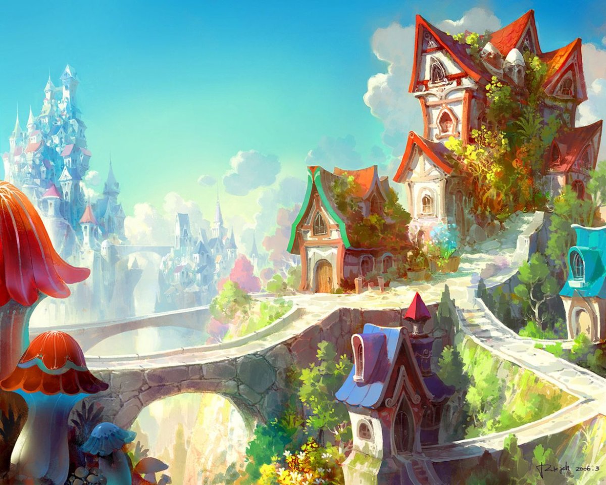 Сказочный фон