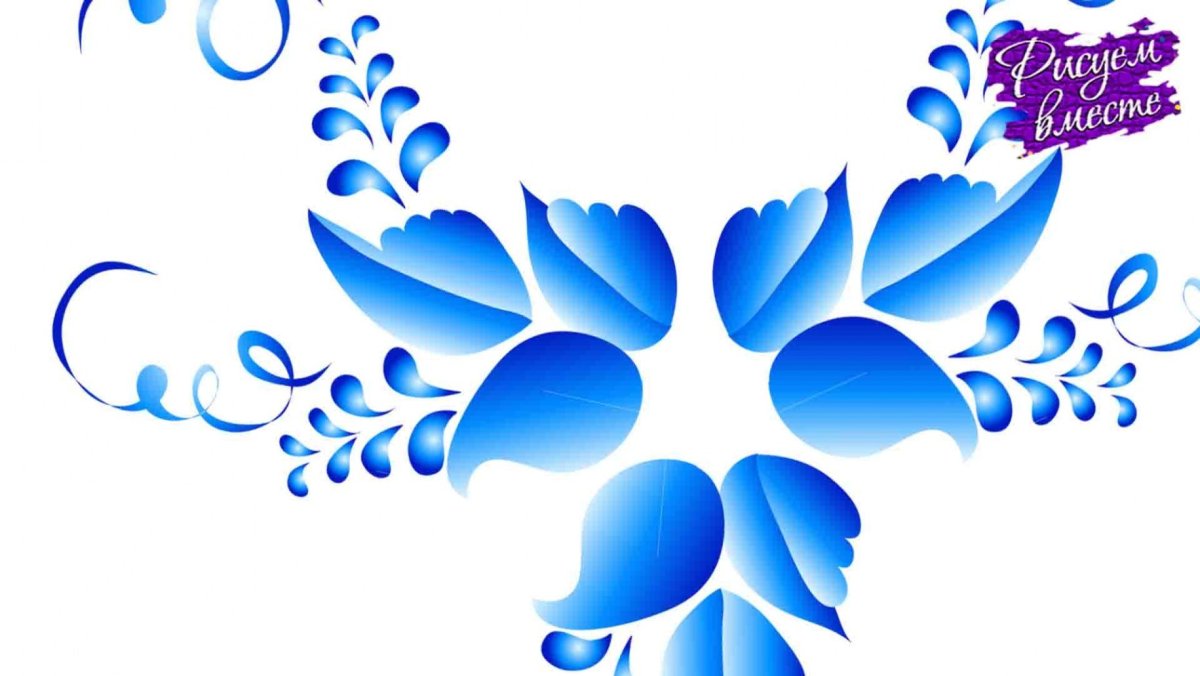 Гжельская роспись Агашка