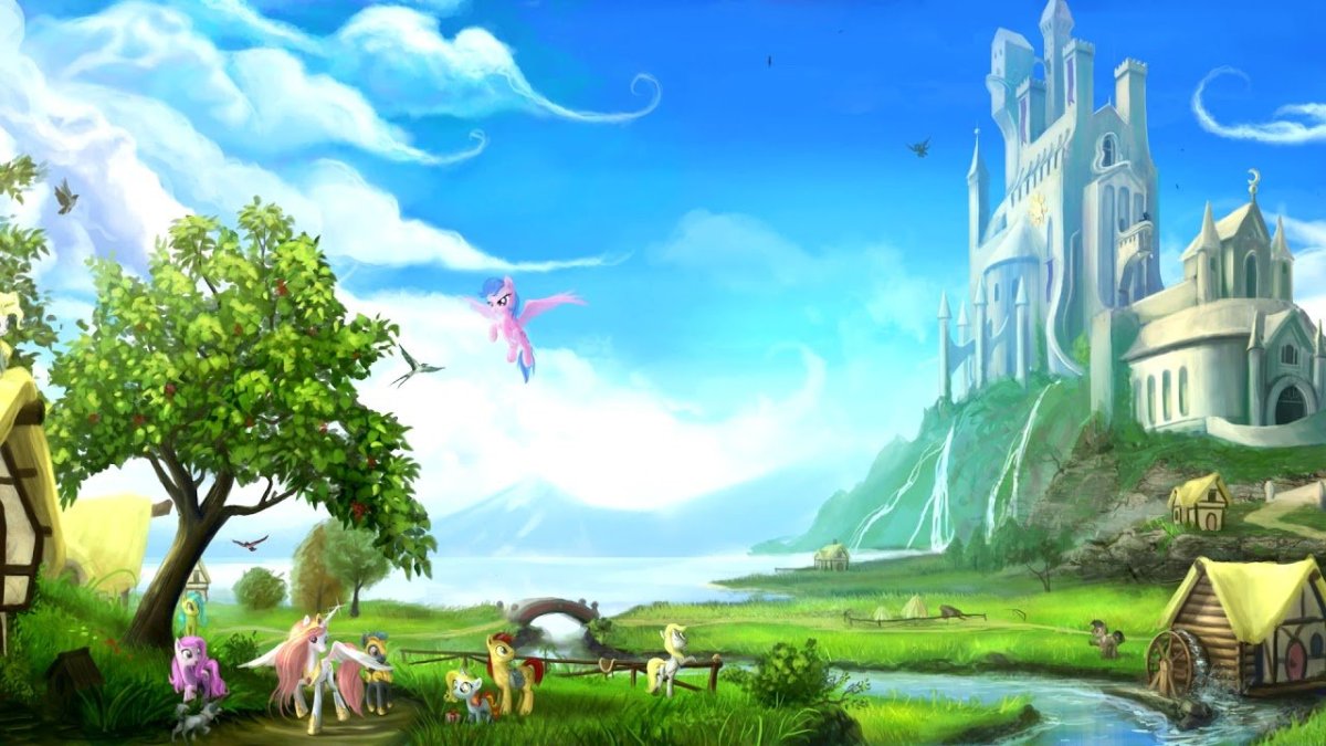 Фон сказочного мира