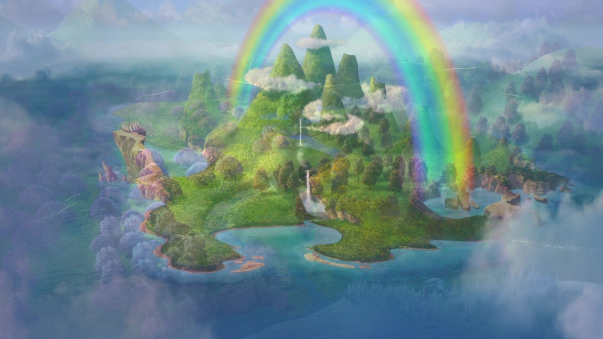 Питер Пэн остров Нетландия