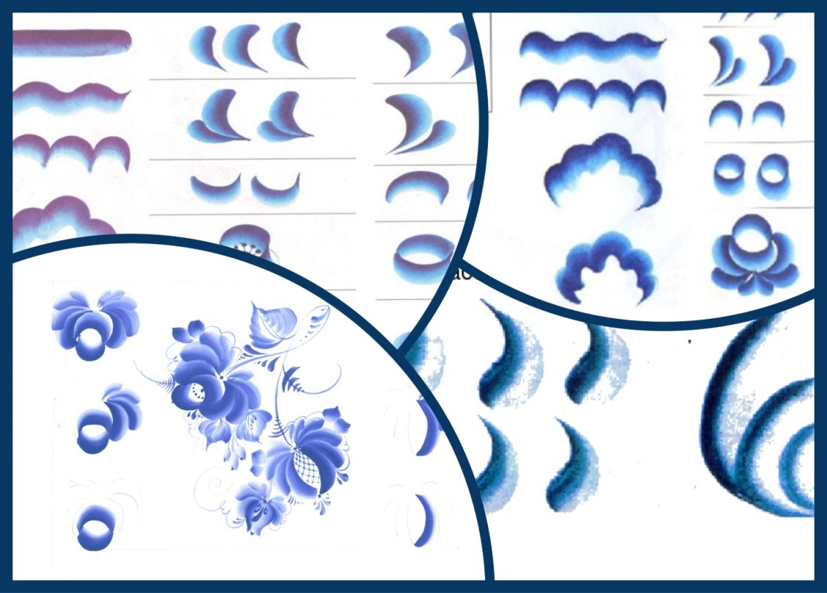 Птица Гжель Зинаида Голубева