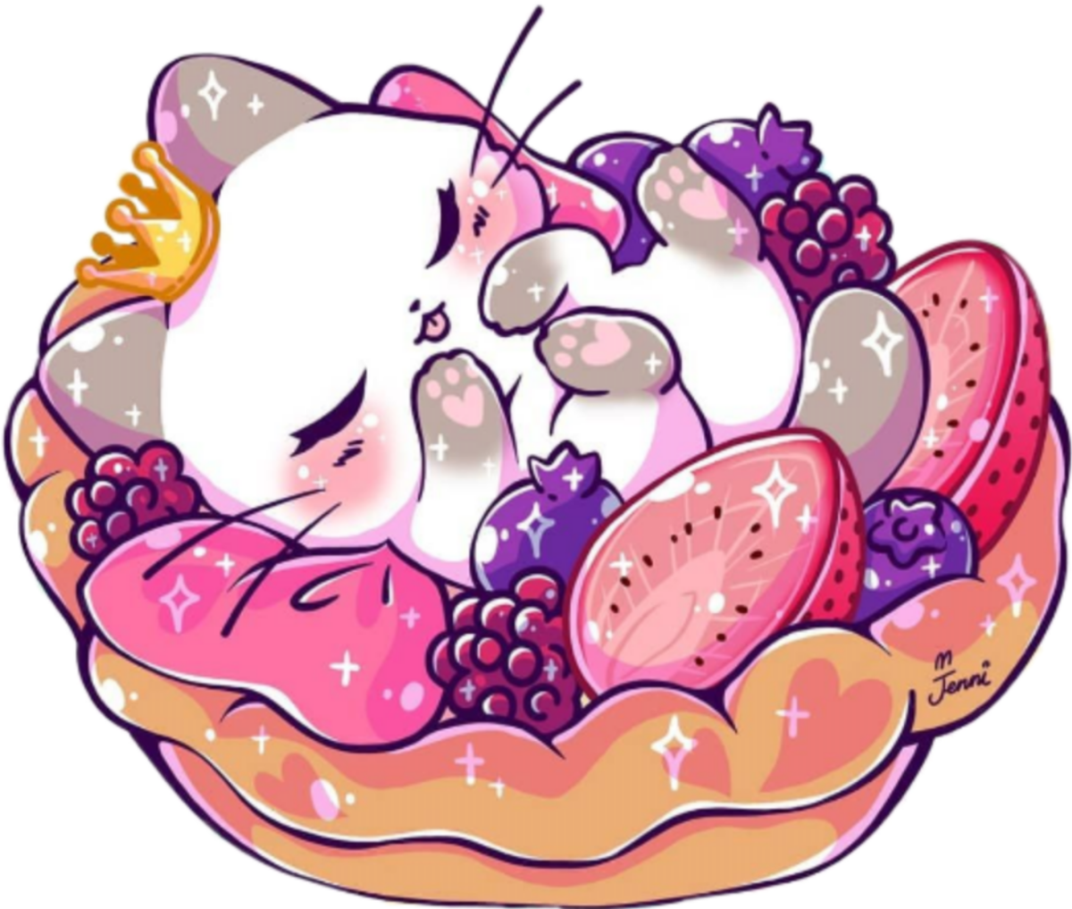 Милые кавайные кошечки