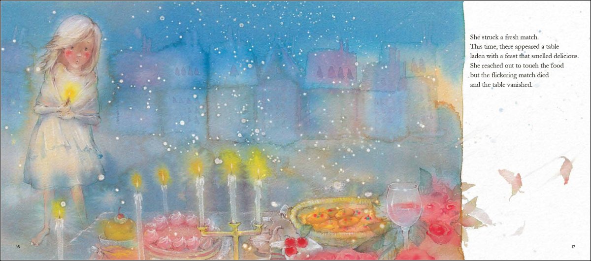 Ханс Кристиан Андерсен сказка девочка со спичками