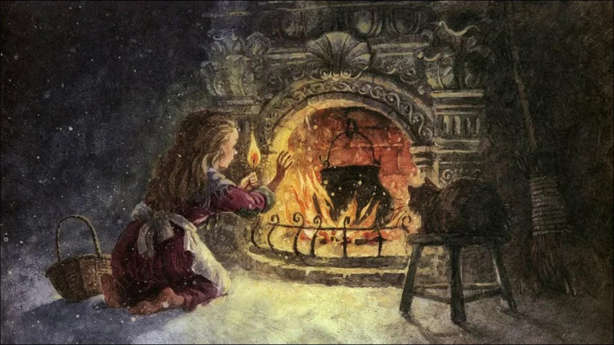 Девочка со спичками Ханс Кристиан Андерсен