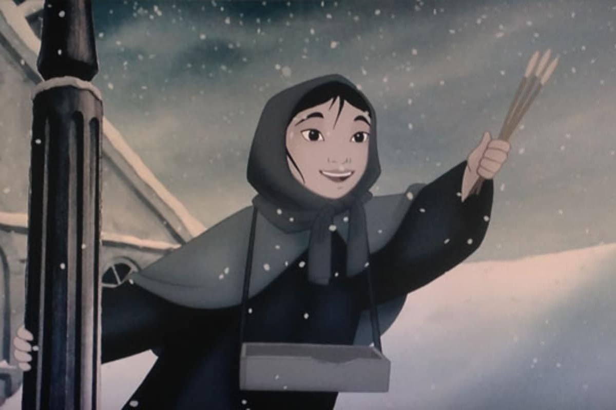 Девочка со спичками Ханс Кристиан Андерсен книга