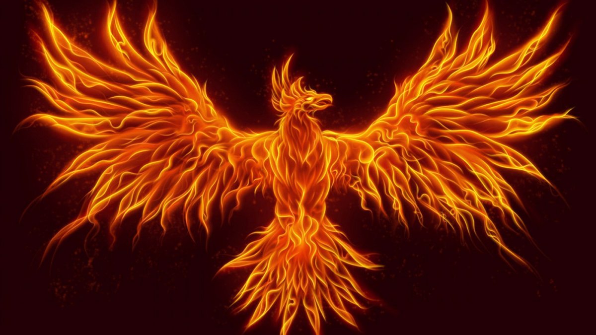 Мифические существа птица Феникс