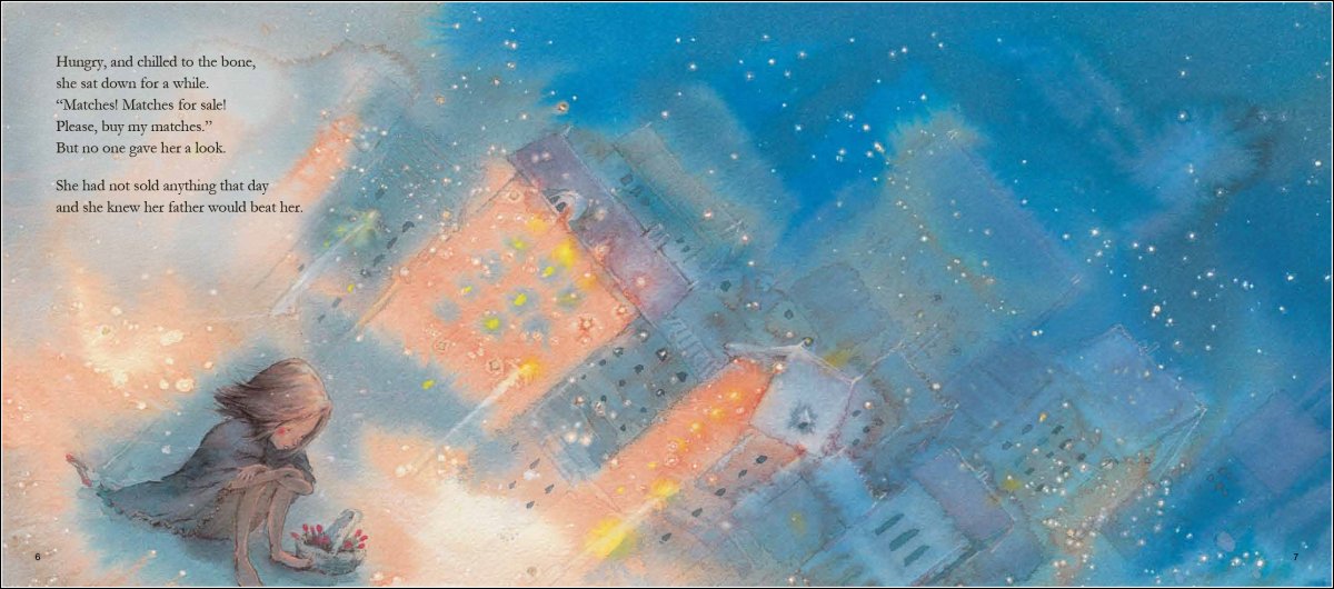 Сказка Андерсена девочка со спичками