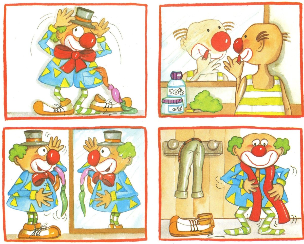 Сюжетная картина в цирке