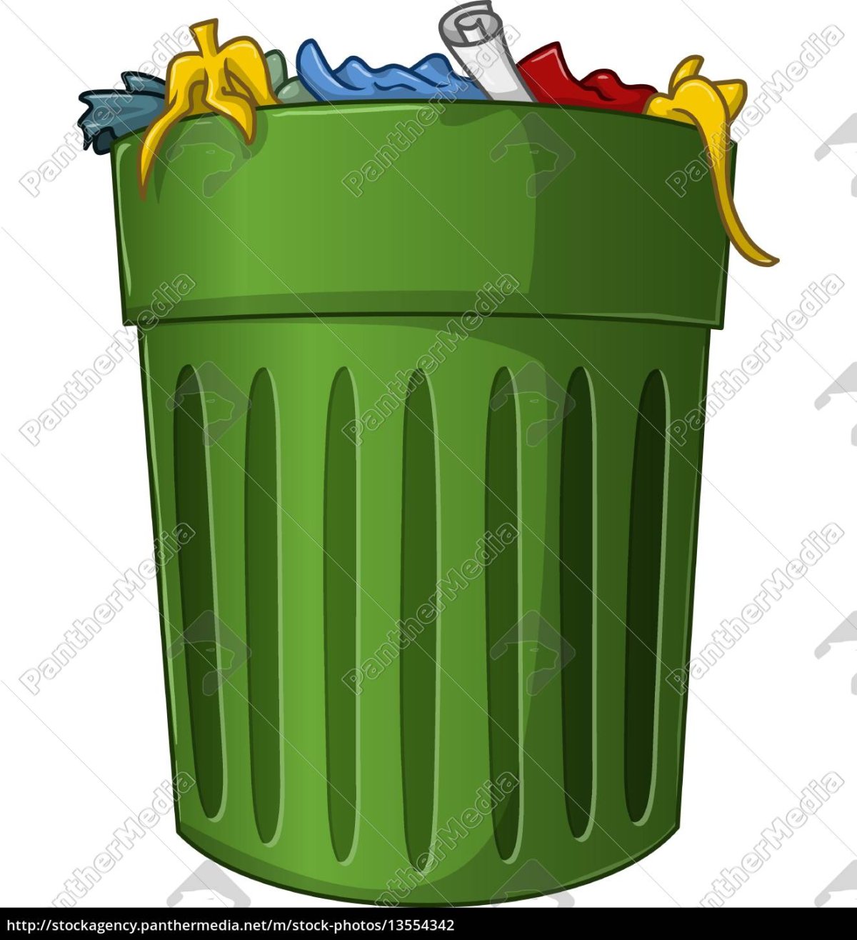 Мусорная корзина мультяшная