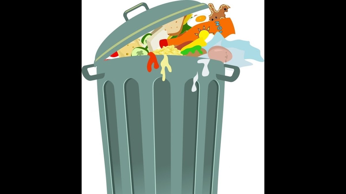 Мусорный контейнер рисунок