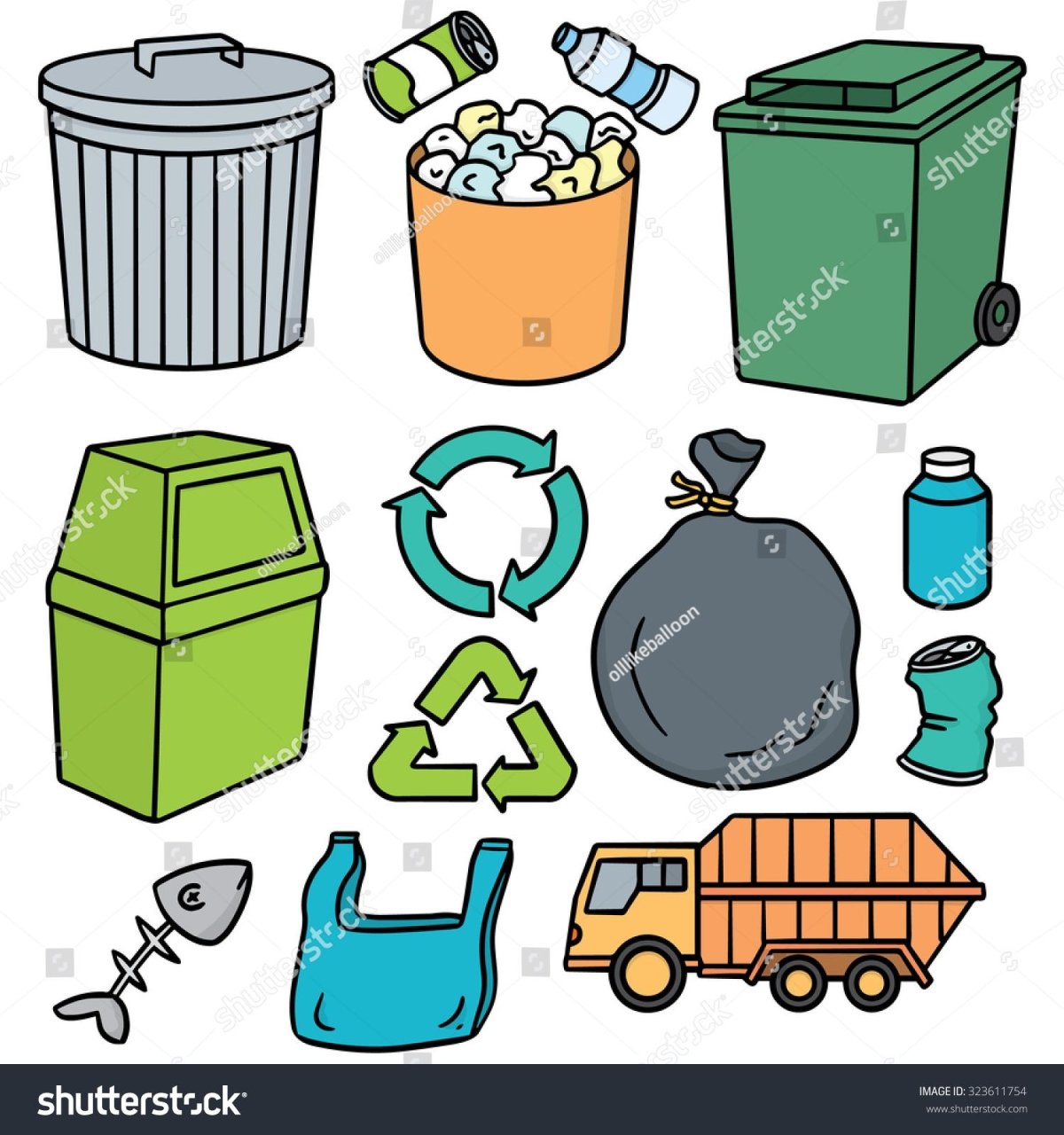 Мусор картинки для детей