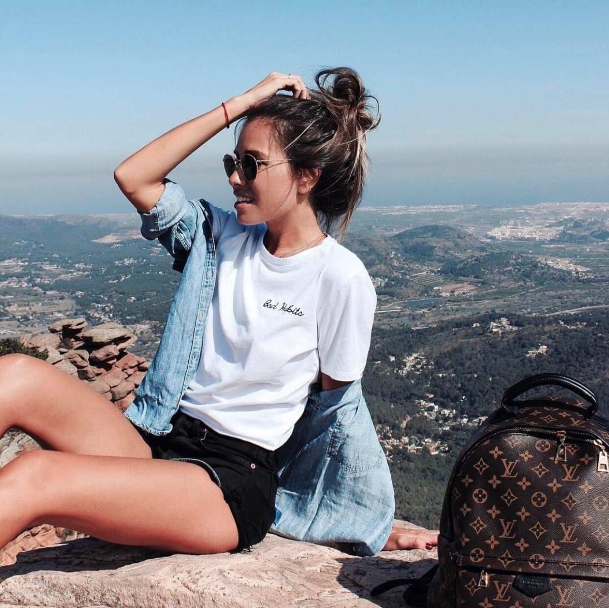 Фотосессия для инстаграмма девушки