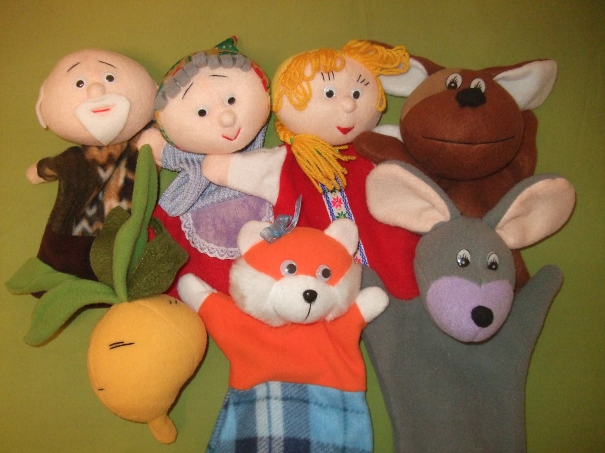 Домашний кукольный театр Репка 7 кукол-перчаток