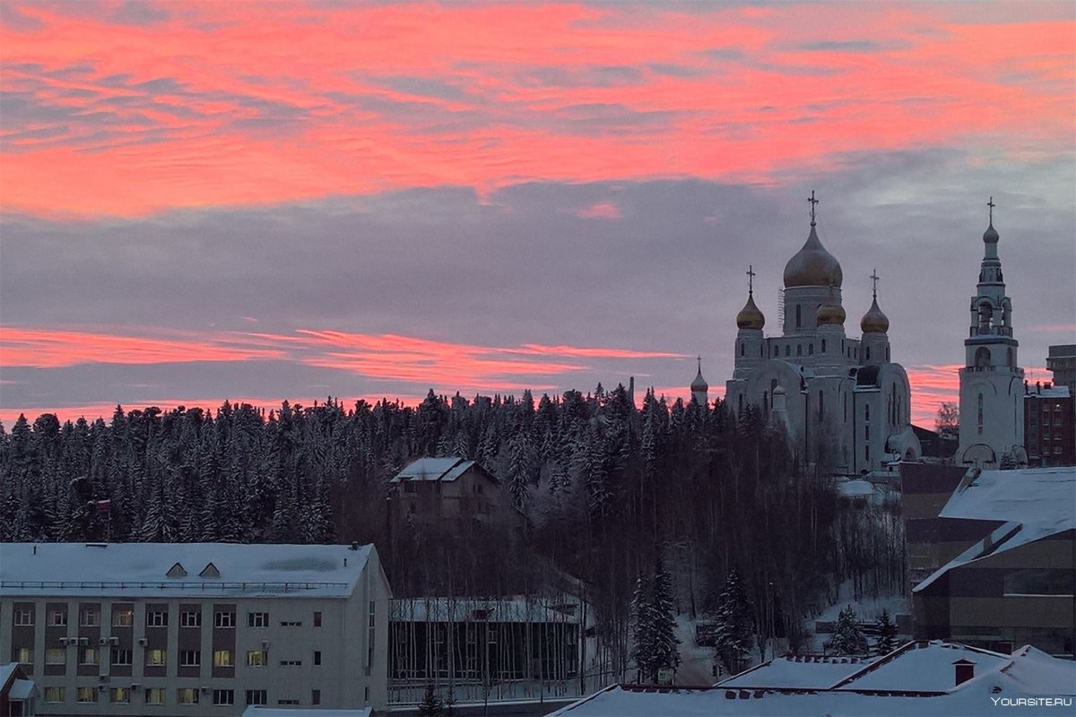 Площадь Самарово Ханты-Мансийск