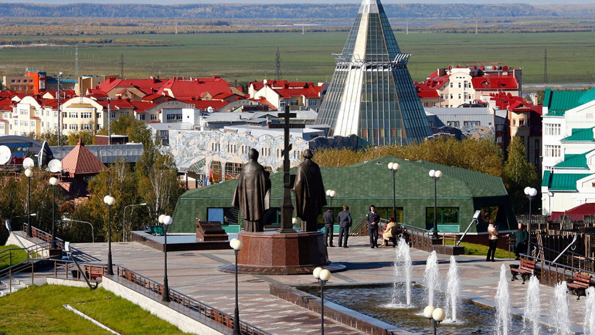 Зима в Ханты-Мансийске