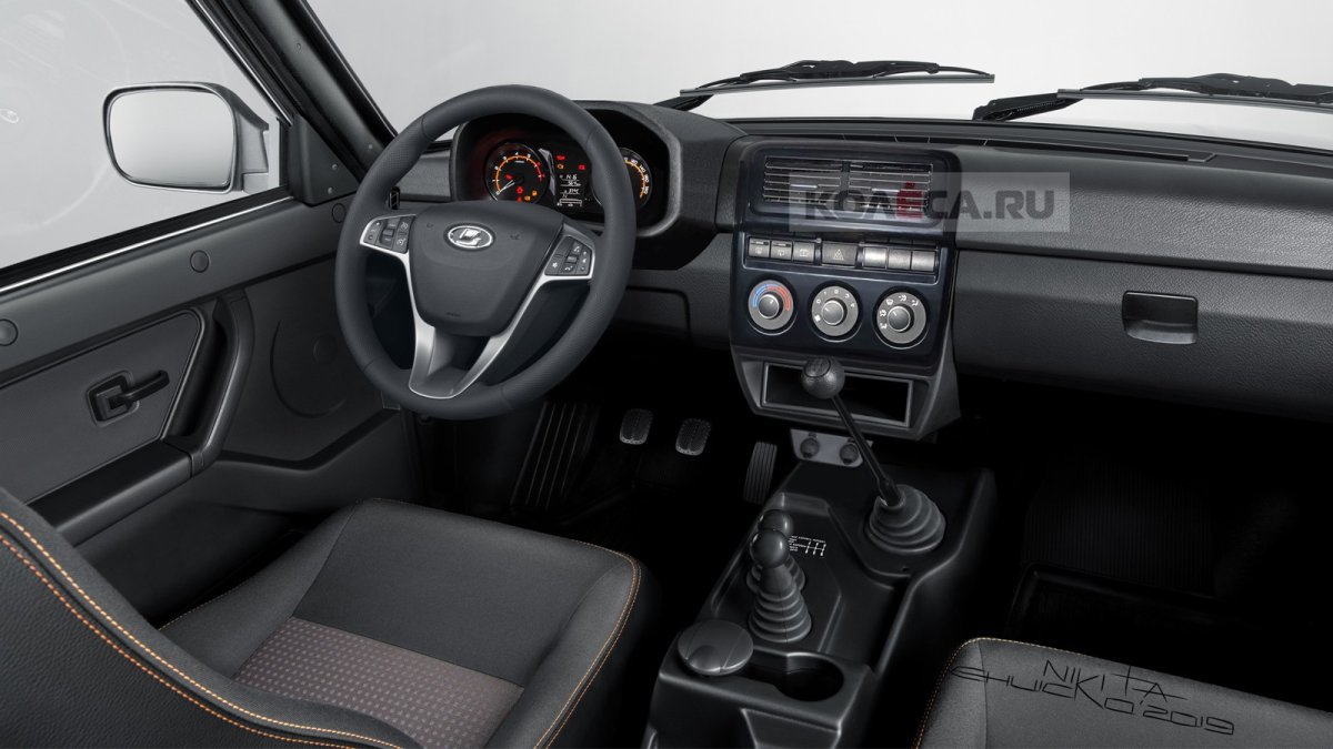 Lada 4x4 Нива 2020 салон
