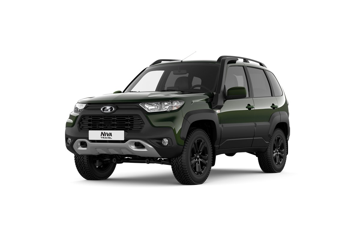 Защита переднего бампера Нива Тревел