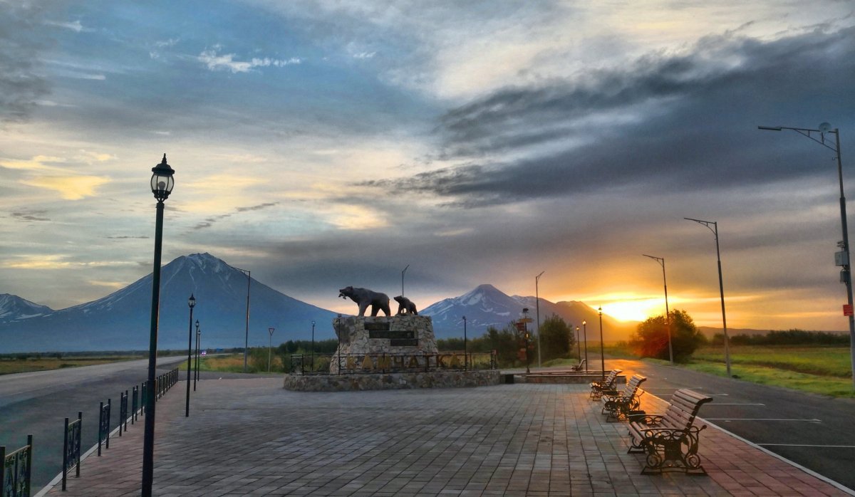 Городская набережная Петропавловск Камчатский